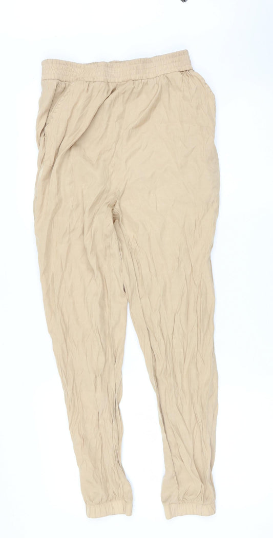 SheIn Womens Beige Trousers Size XS L25 in