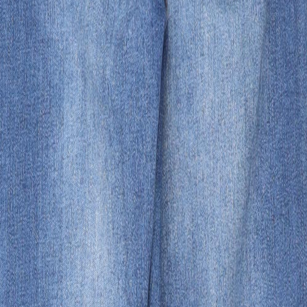 Brand and care label for Hera women’s blue skinny jeans, size UK 26, 25-inch leg
