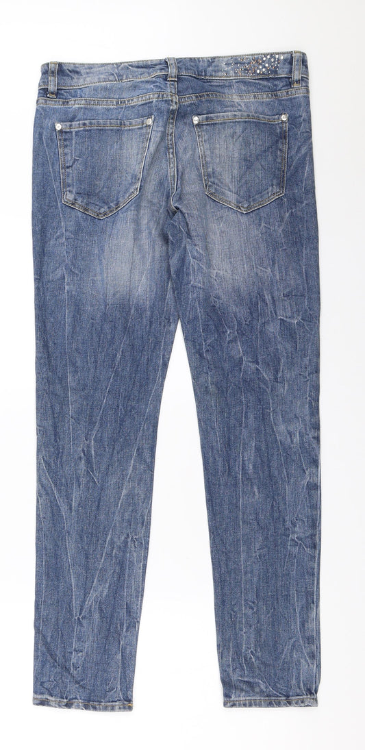 Lindex Womens Blue Skinny Jeans Size 36 L28.5 in