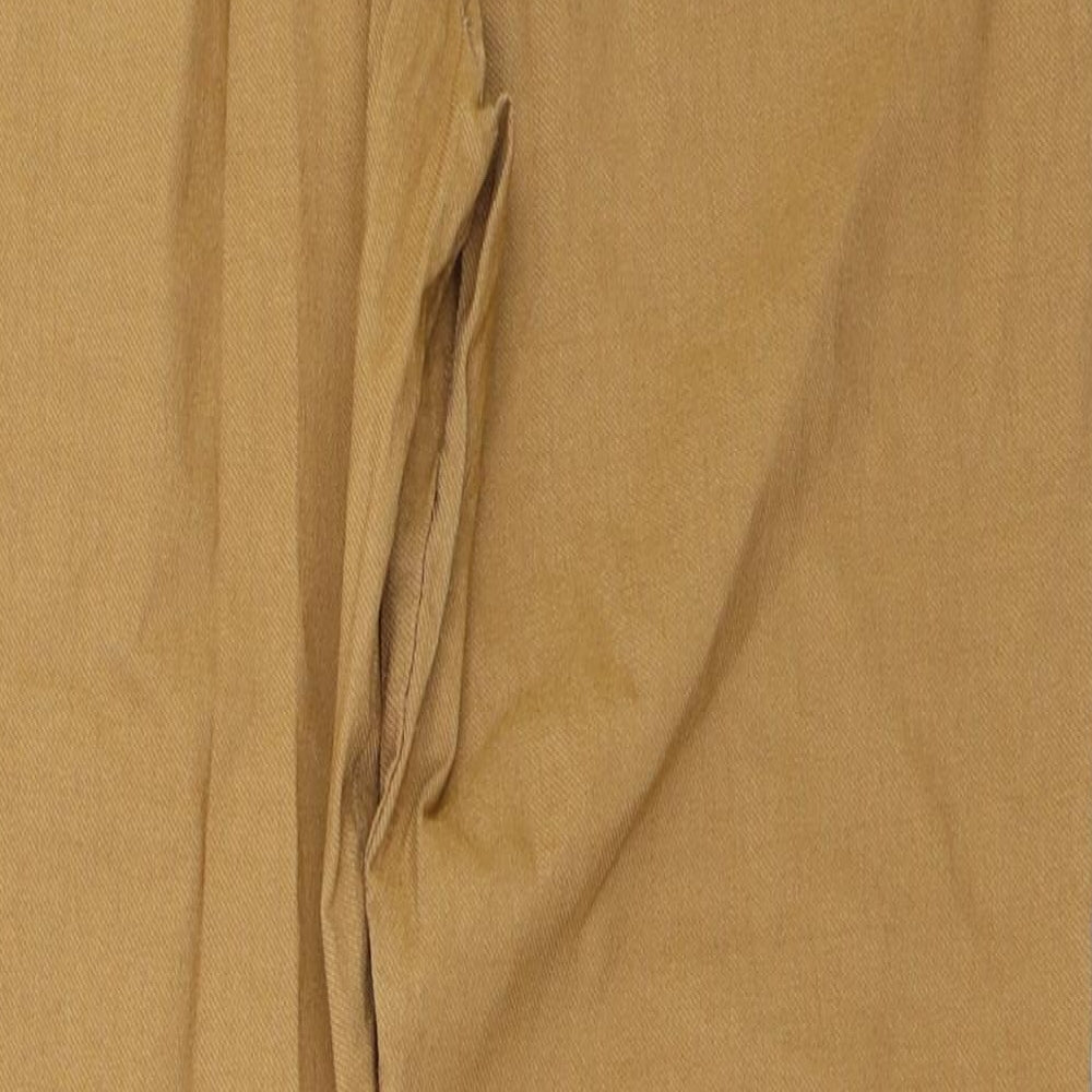 Preworn Womens Beige Trousers Size 28 in L27.5 in