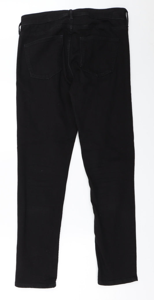 H&M Womens Black Straight Jeans Size 29 in L29 in