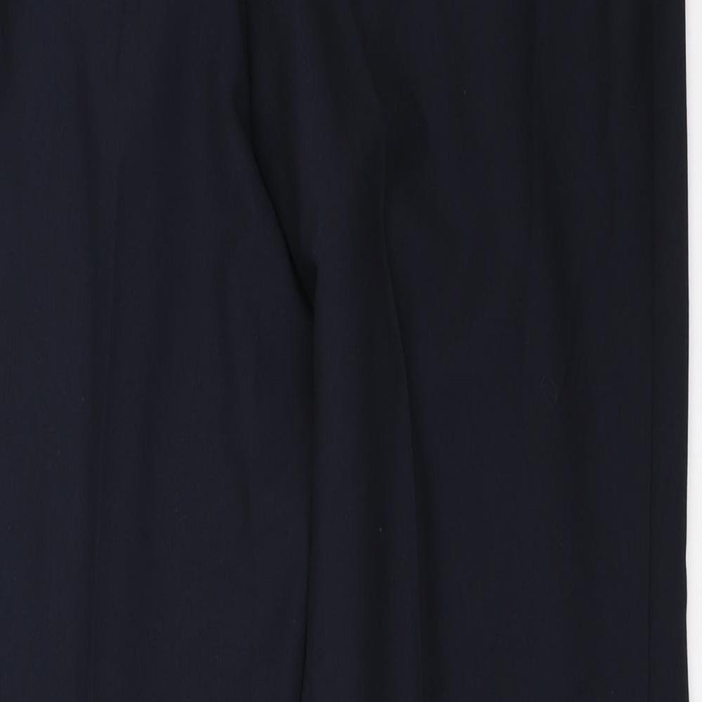 Bonmarché Womens Blue Trousers Size 12 L29.5 in
