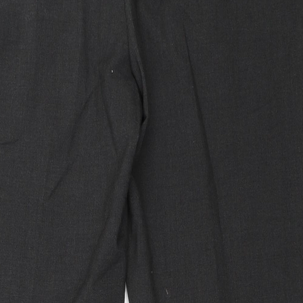 Marks and Spencer Womens Grey Trousers Size 14 L26 in