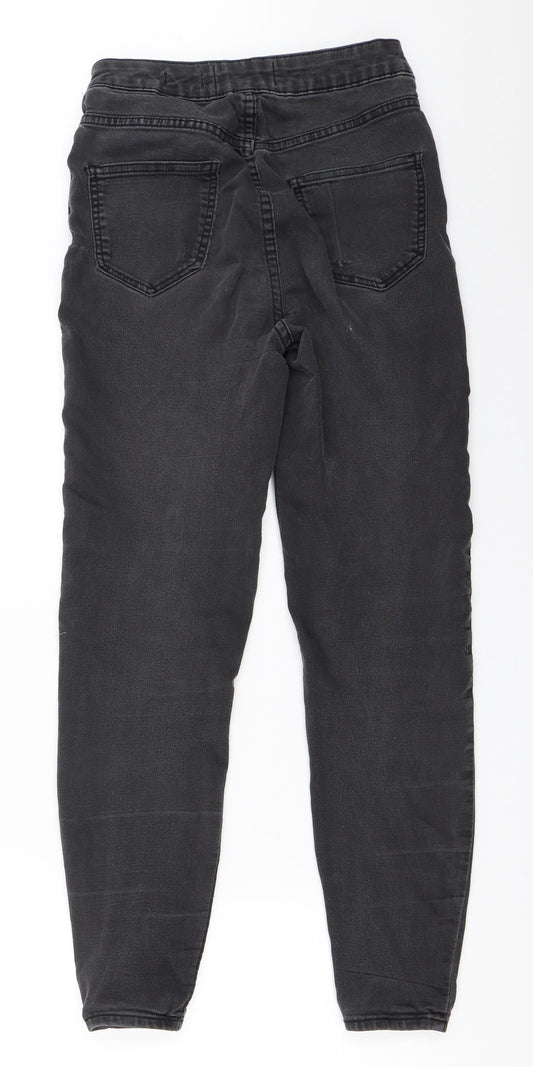 New Look Womens Black Skinny Jeans Size 8 L26 in