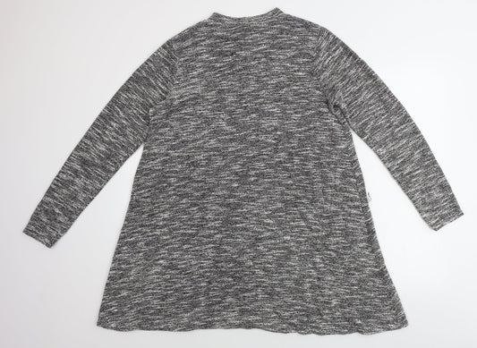 River Island Womens Grey A-Line Size 14