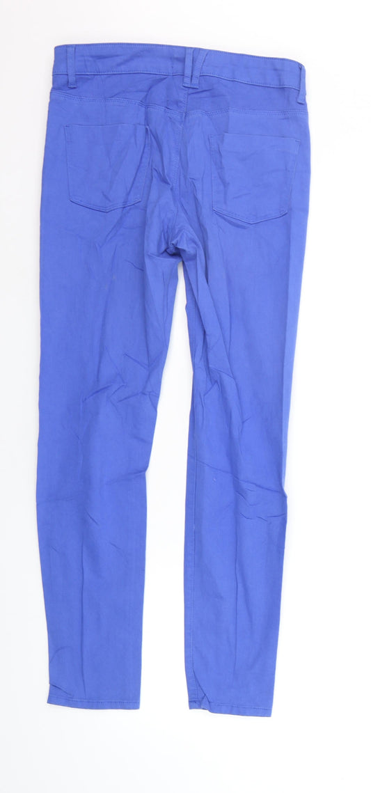 Marks and Spencer Womens Blue Straight Jeans Size 10 L29 in