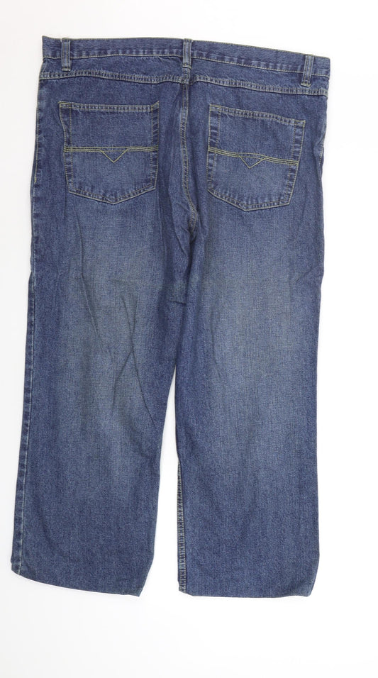 George Womens Blue Straight Jeans Size 40 in L31 in