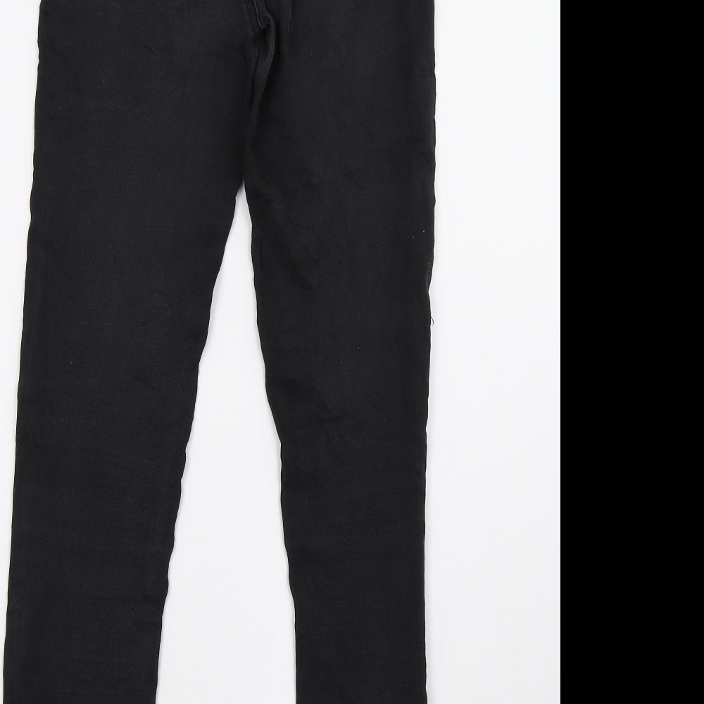 TALLY WEiJL Womens Black Denim Skinny Jeans Size 6 L30 in