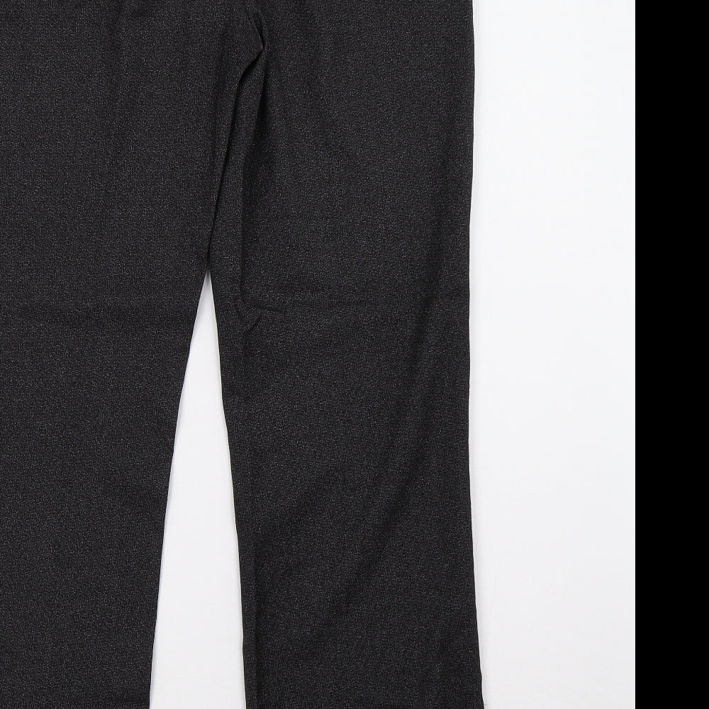 NEXT Womens Black Trousers Size 12 L32 in