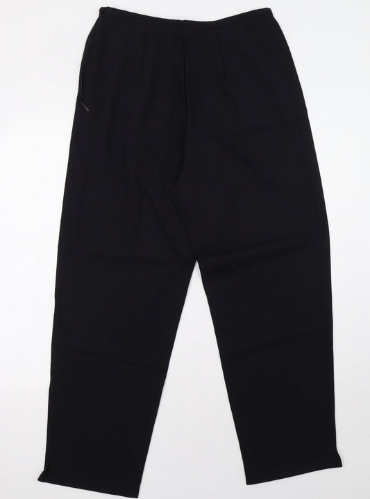 Preworn Womens Blue Trousers Size 10 L30 in