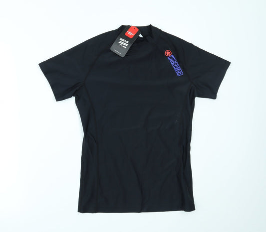 sabolay Womens Black Basic T-Shirt Size L