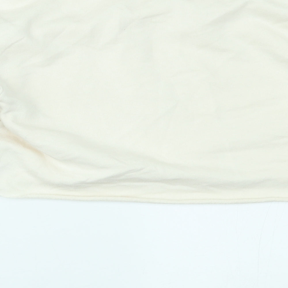 H&M Womens Ivory Pullover Jumper Size S