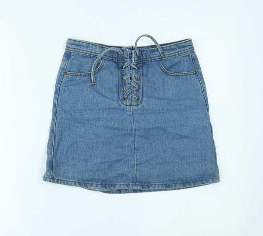 Matalan Girls Blue Mini Skirt Size 12 Years