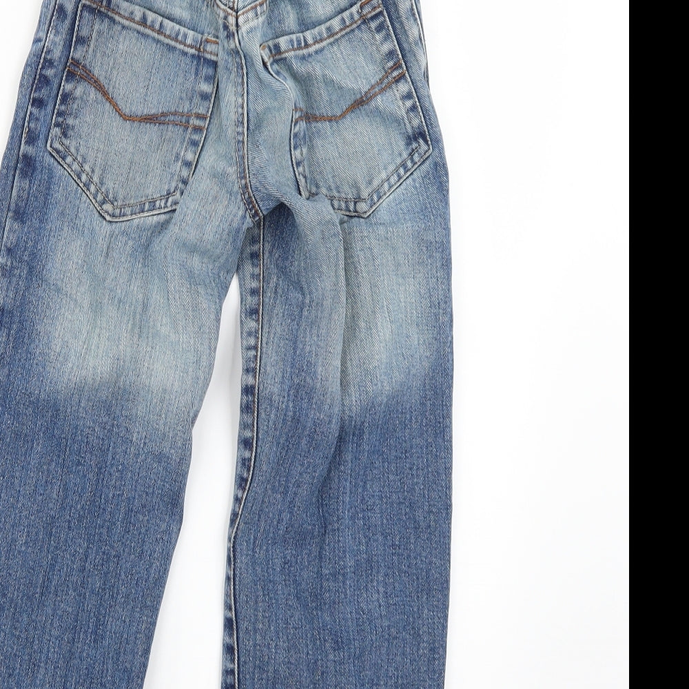 Matalan Boys Blue Straight Jeans Size 6 Years