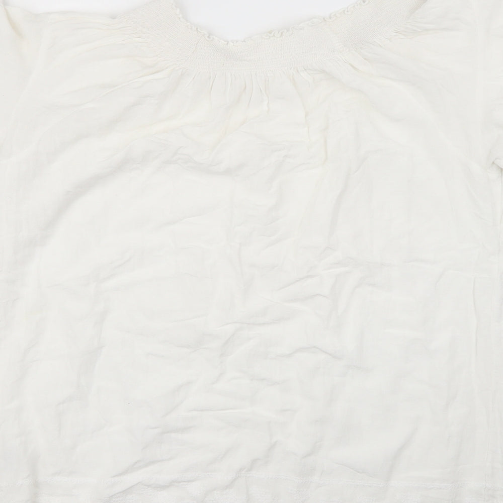 NEXT Womens White T-Shirt Dress Size 16