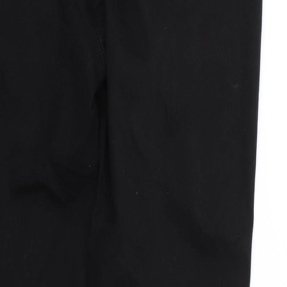 Brand and care label for Denim & Co. women’s black jegging jeans, size UK 10, 25-inch leg