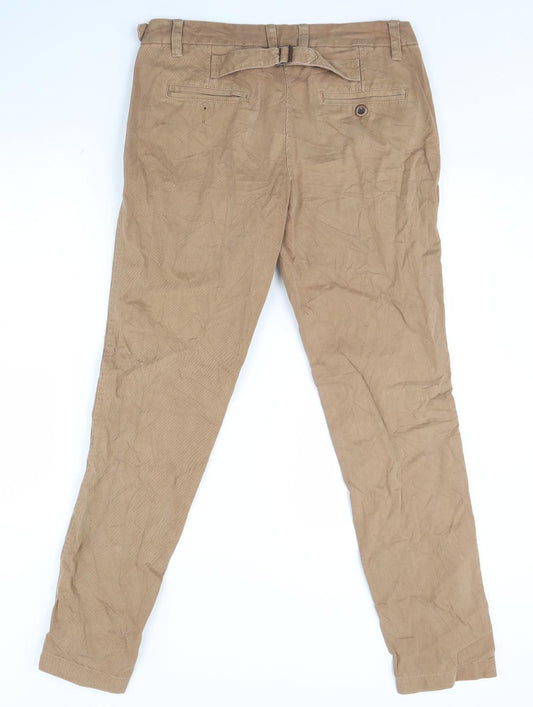 NEXT Womens Brown Capri Jeans Size 10 L30 in