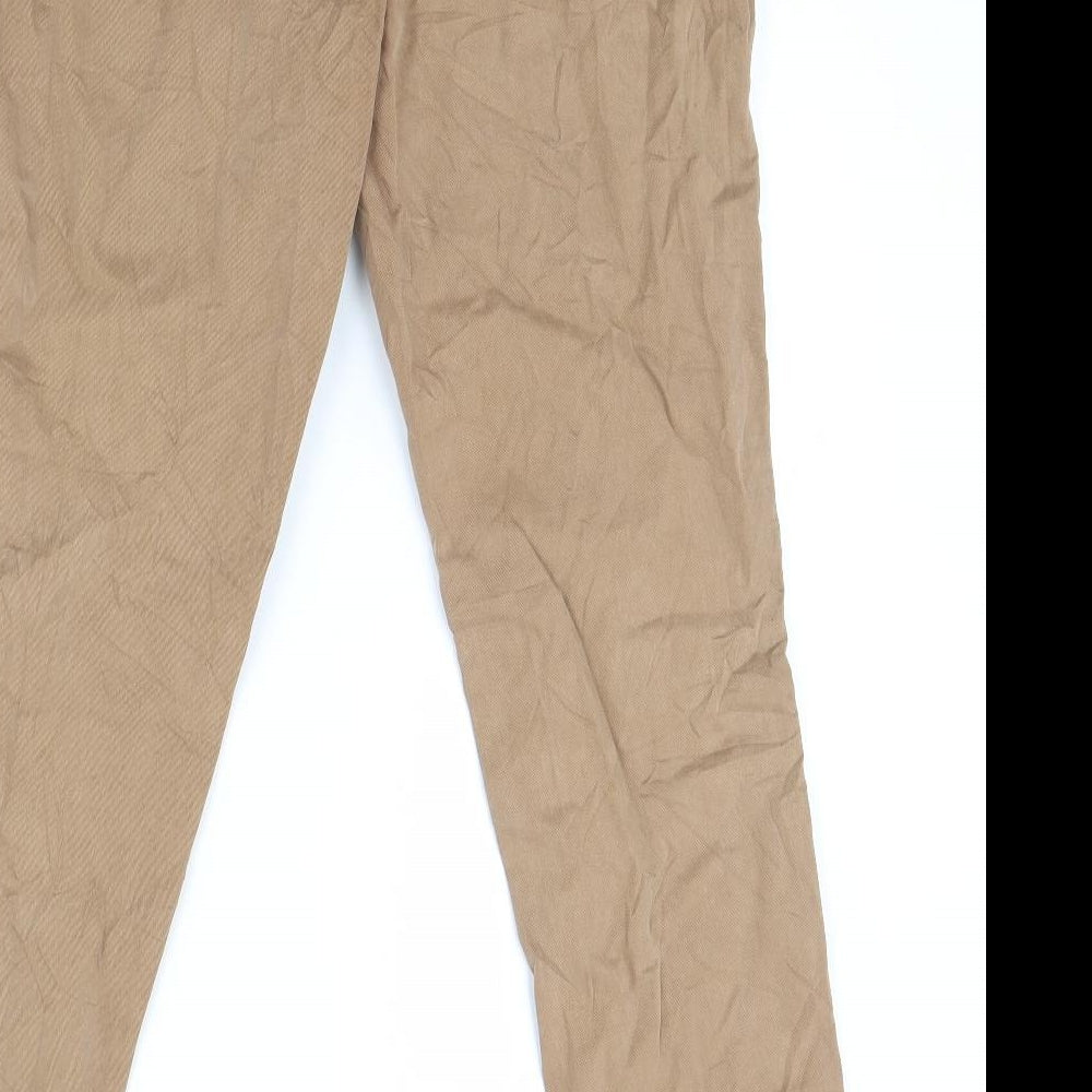NEXT Womens Brown Capri Jeans Size 10 L30 in