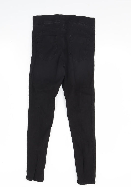 denim Co Womens Black Skinny Jeans Size 10 L26 in