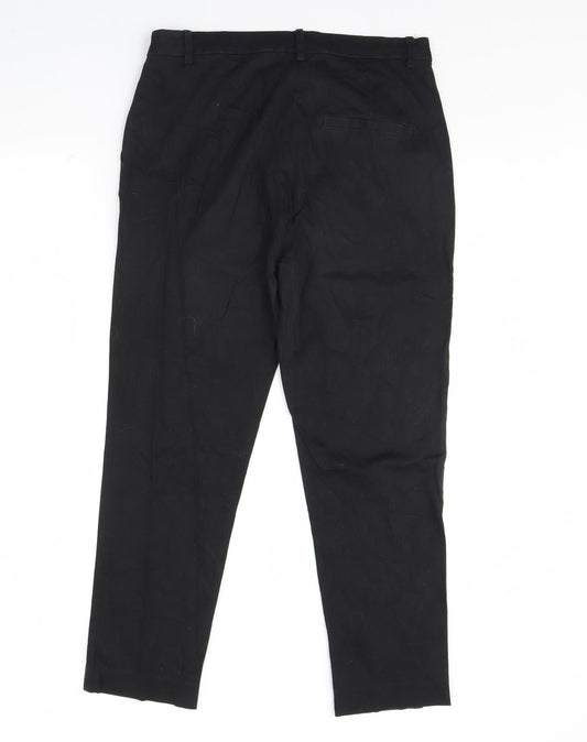 H&M Womens Black Skinny Jeans Size 14 L28 in