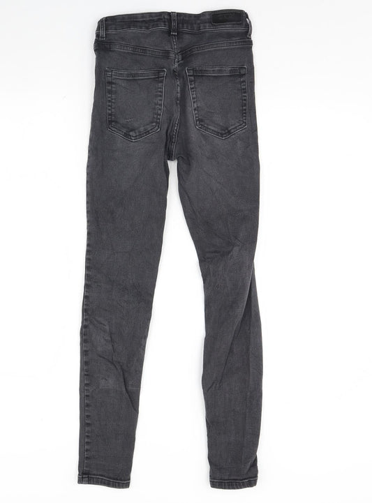 Only Womens Black Denim Skinny Jeans Size S L30 in