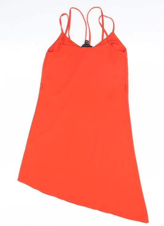 Atmosphere Womens Orange Shift Size 6