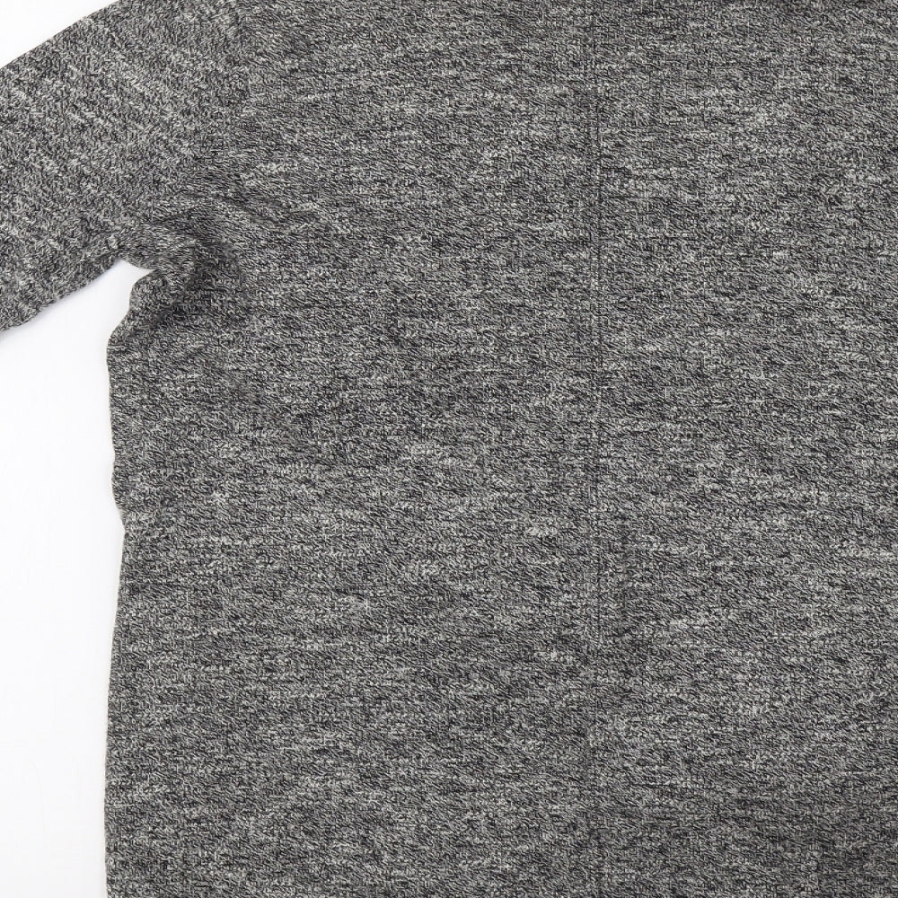 New Look Womens Grey Cardigan Jumper Size 10