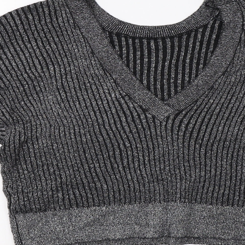 Topshop Womens Grey Pullover Jumper Size 10