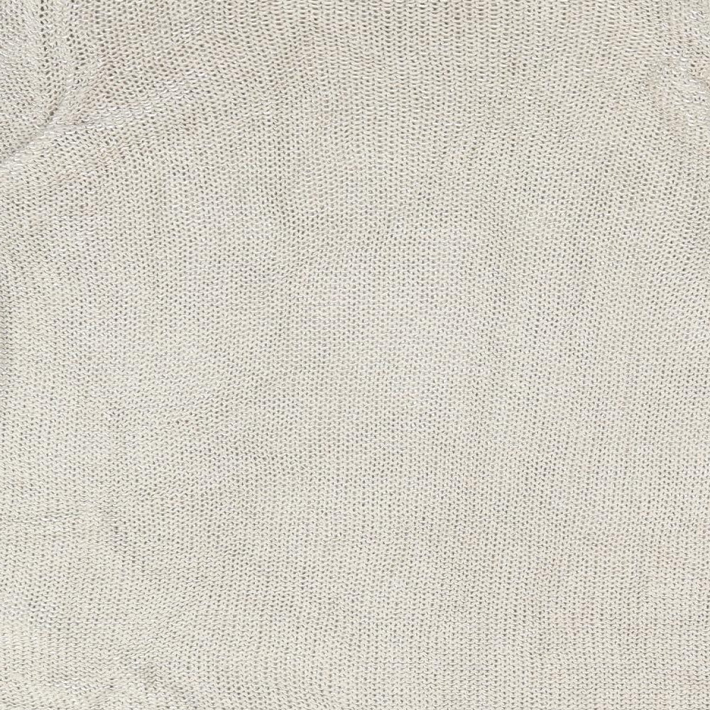 Wallis Womens Beige Pullover Sweatshirt Size S