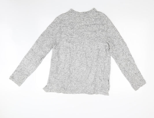 H&M Womens Grey Basic T-Shirt Size M