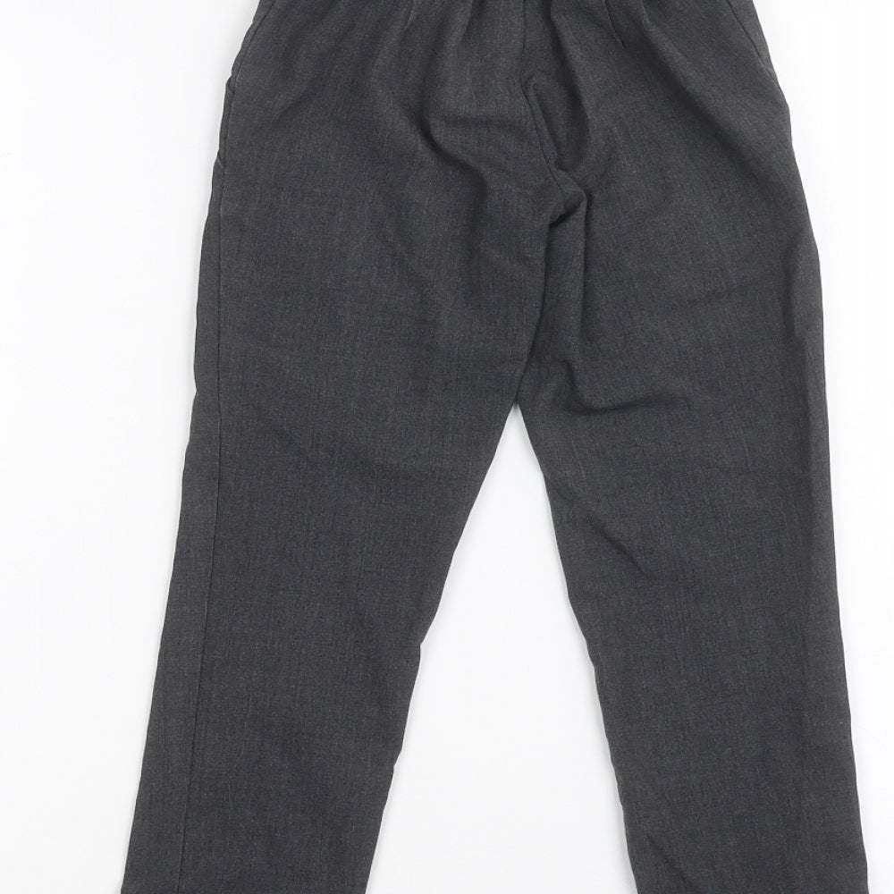 School wear Boys Grey Dress Pants Trousers Size 6 Years