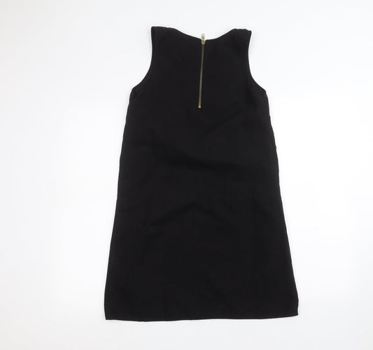 Atmosphere Womens Black A-Line Size 8