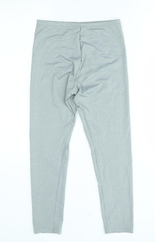 Flexees Womens Grey Leggings L21 in