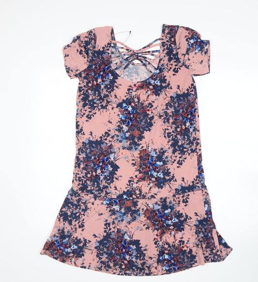 NEXT Womens Multicoloured Floral A-Line Size 8