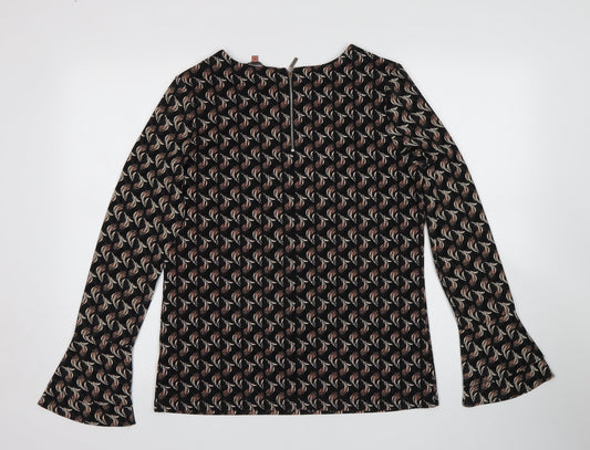NEXT Womens Multicoloured Geometric Basic Blouse Size 8