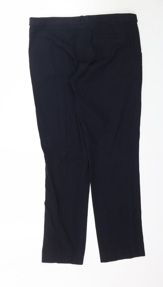 River Island Womens Blue Trousers Size 10 L28 in
