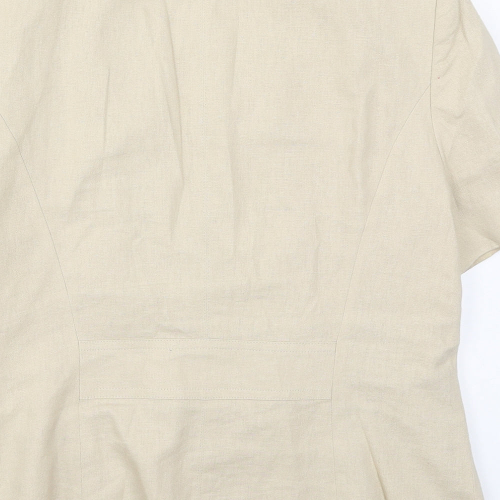 BHS Womens Beige Jacket Size 14