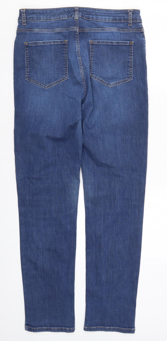 Ninety Six Womens Blue Denim Skinny Jeans Size 26 L31 in