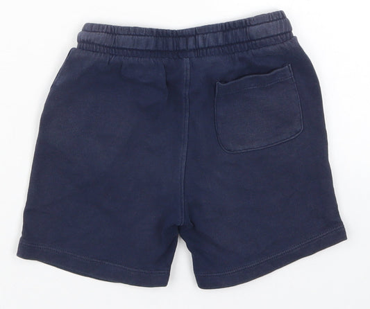 Matalan Boys Blue Sweat Shorts Size 4-5 Years