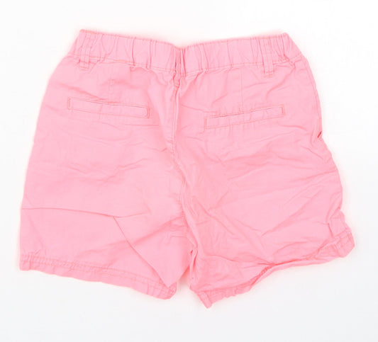 H&M Girls Pink Bermuda Shorts Size 7 Years