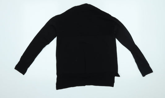 River Island Womens Black Basic Blouse Size 8