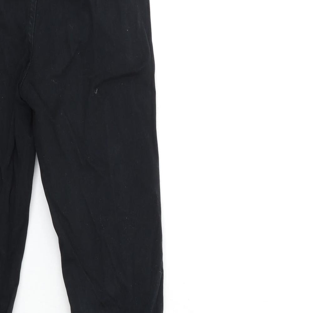 NEXT Boys Black Chino Trousers Size 9 Months