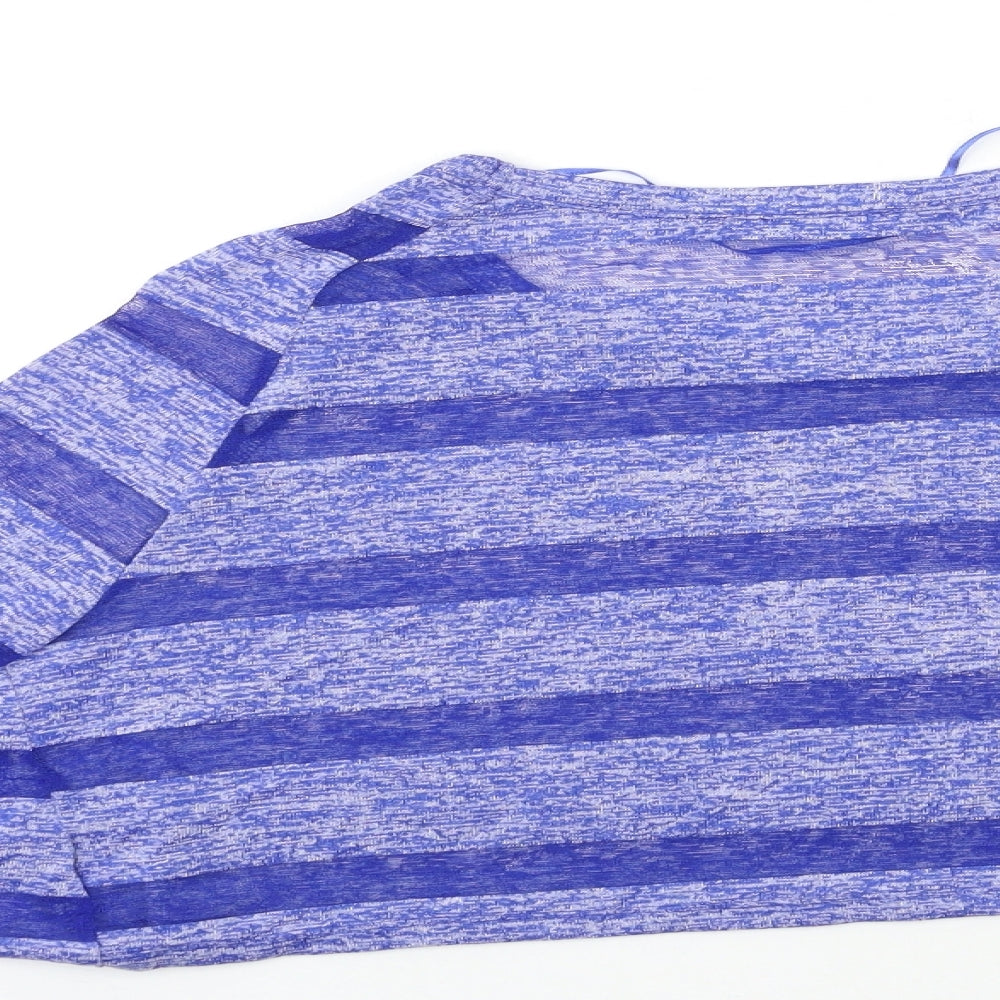 Atmosphere Womens Blue Striped Pullover Jumper Size 8