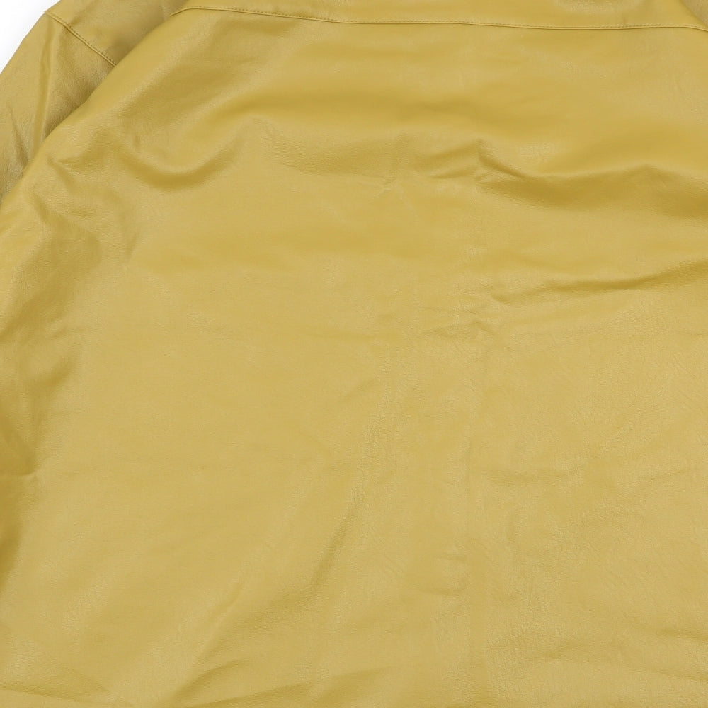 Glamorous Womens Green Pullover Jumper Size 12 - overshirt`