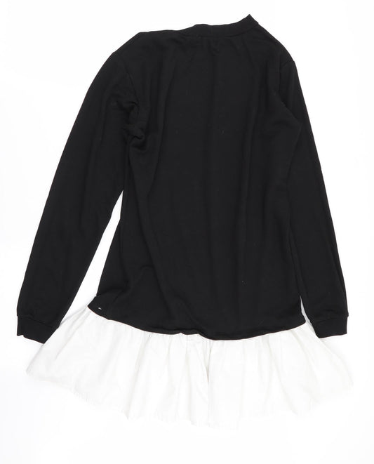 PLT Womens Black Jumper Dress Size 4