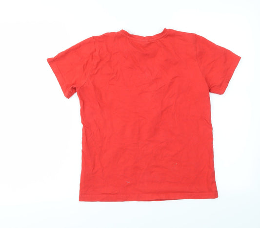 Nutmeg Boys Red Basic Polo Size 12-13 Years