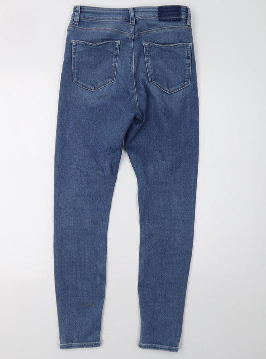 ASOS Womens Blue Denim Skinny Jeans Size 28 L32 in