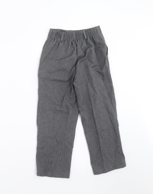 Paisely of London Boys Grey Dress Pants Trousers Size 4-5 Years
