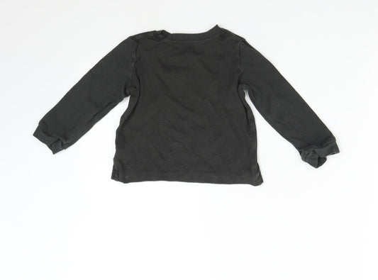 George Baby Grey Basic T-Shirt Size 12-18 Months