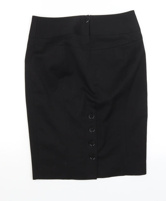 Express Design Studio Womens Black Straight & Pencil Skirt Size M